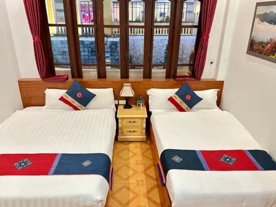Double or Twin Room with City View — Thanh Quyen hotel
